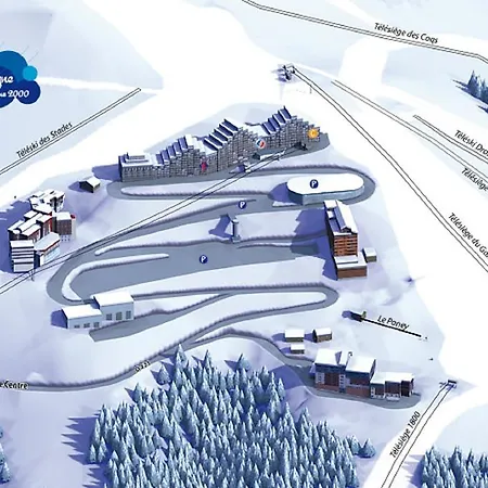 Plagne Aime 2000 아파트 *